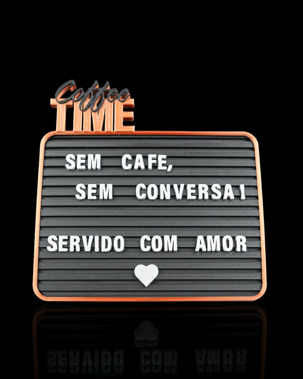 Letreiro Hora do Café — foto 1