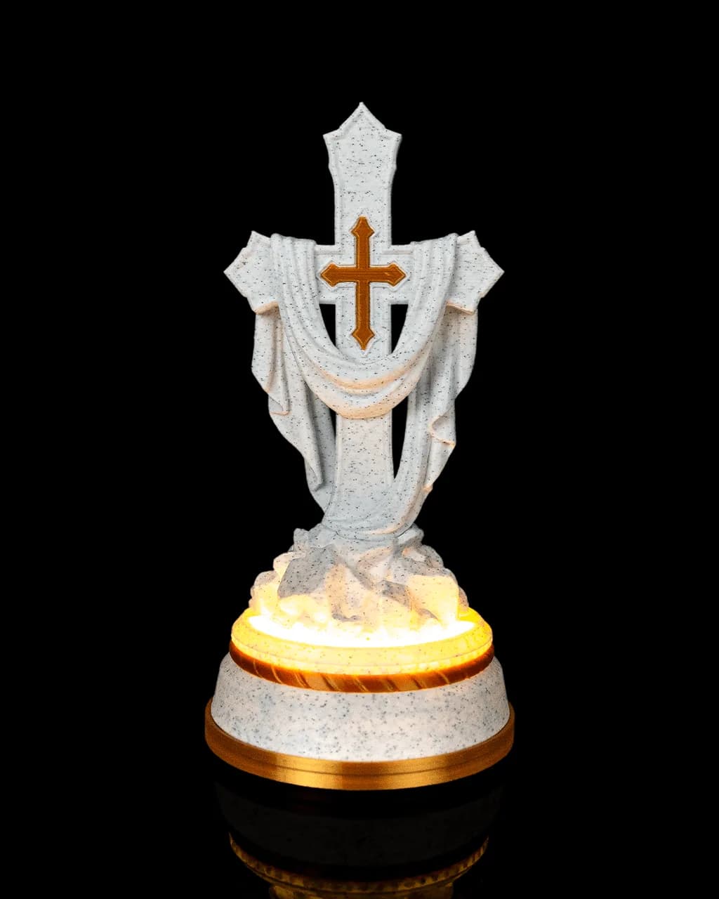 Cruz Velada Iluminada — foto 1