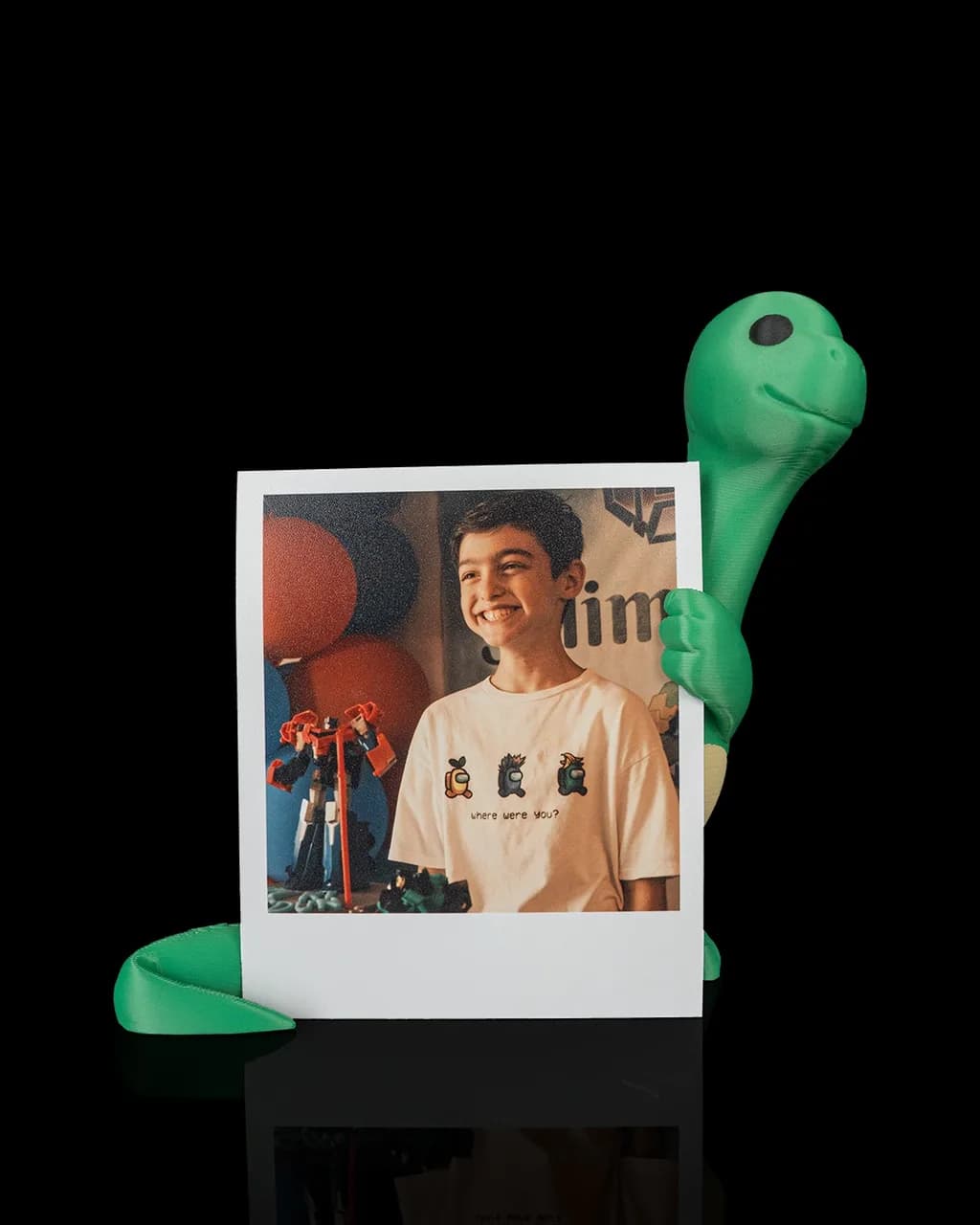 Porta-Retratos Dino Curioso — foto 1