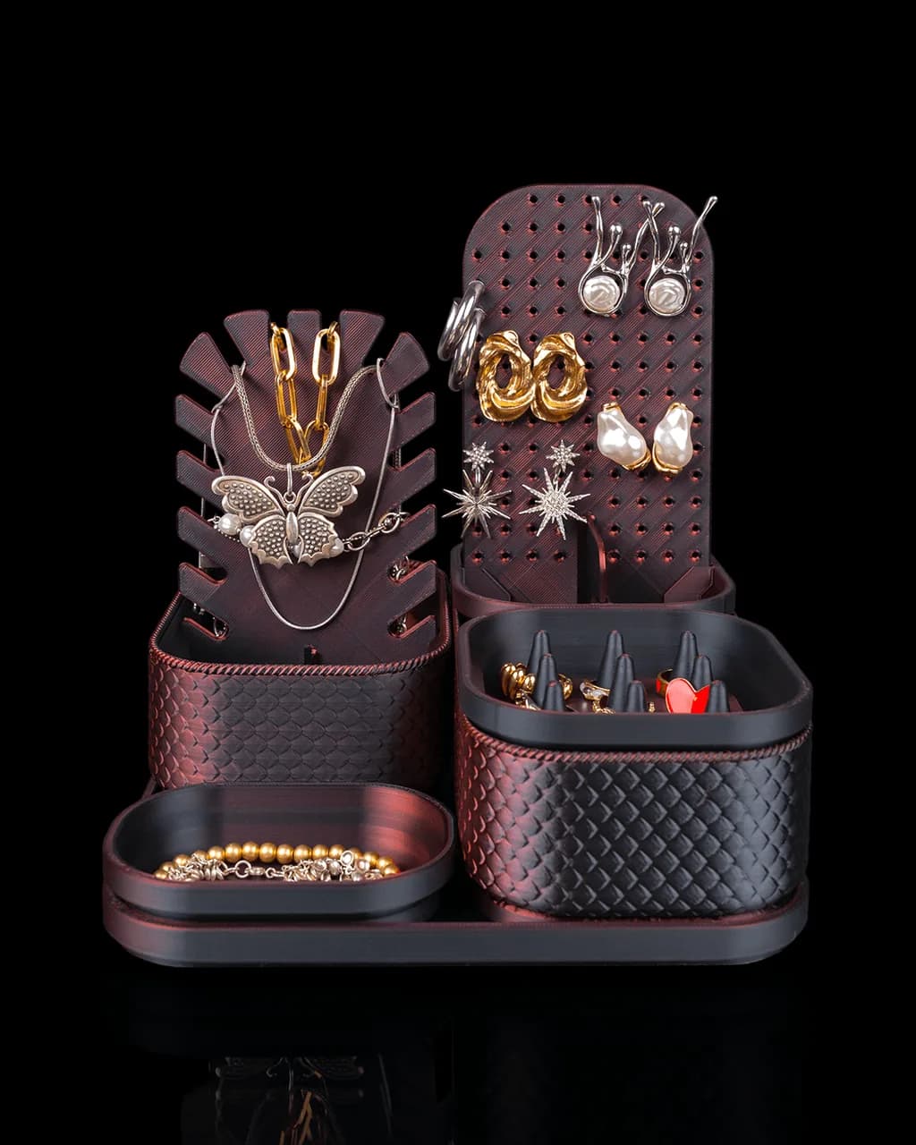 Organizador de Joias e Maquiagem Sparkle Scales — foto 1