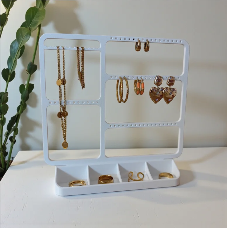 Organizador de jóias 2 partes